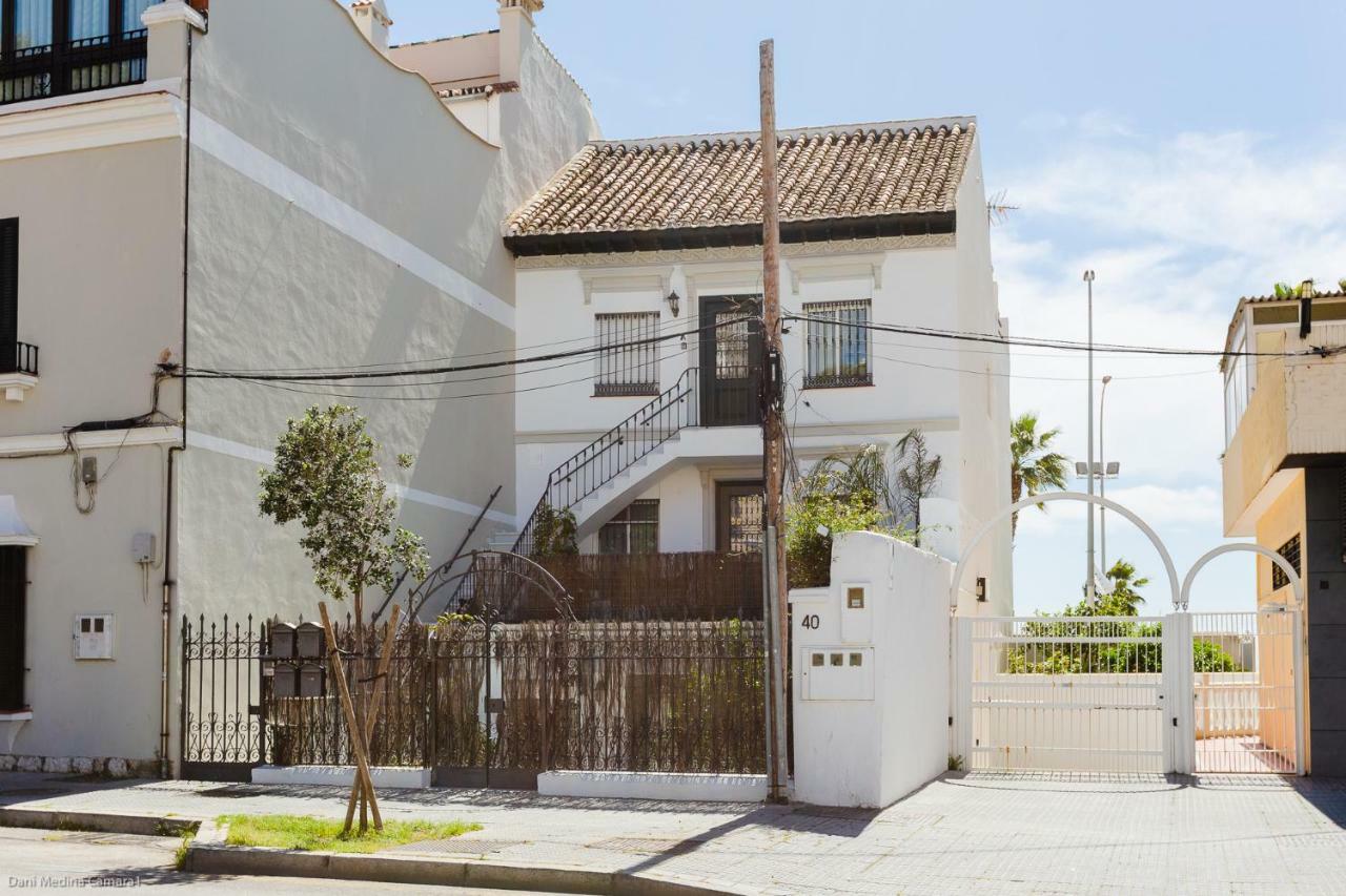 Apartamento Con Patio Malaga Bagian luar foto